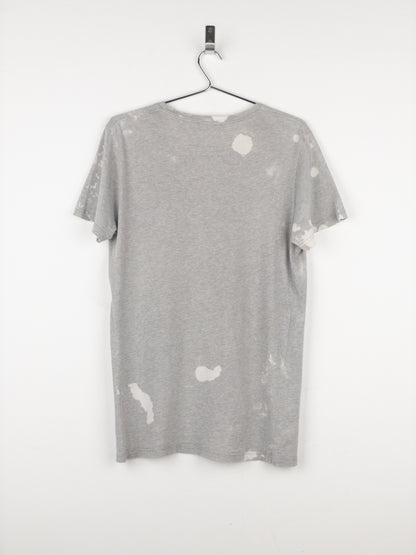 Balmain by Decarnin AW10 Distressed Bleach Stain T-Shirt