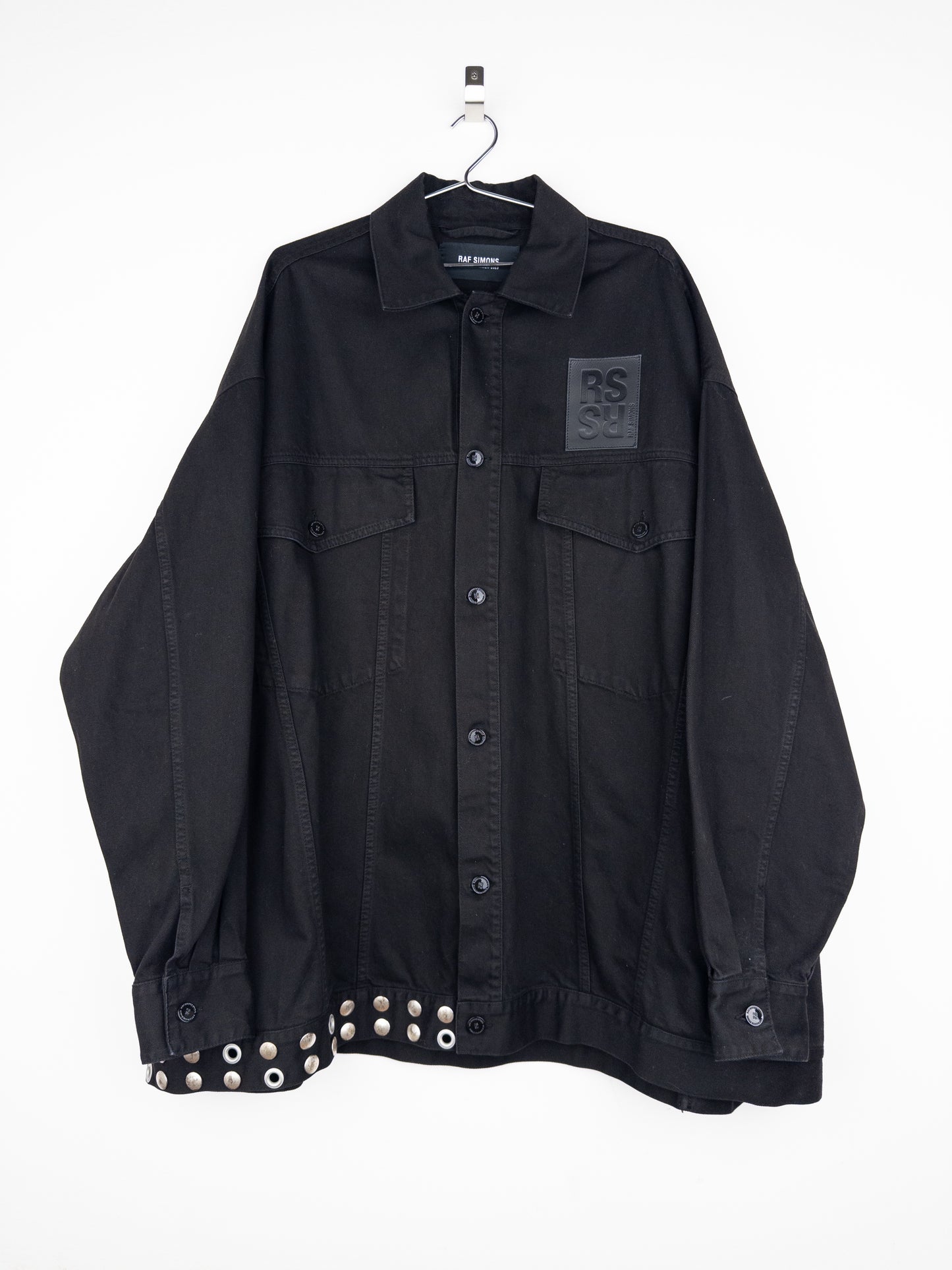 Raf Simons SS23 Big Fit Tassel Studded Denim Jacket