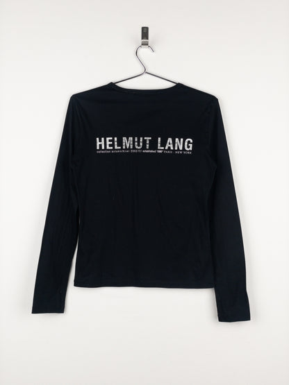 Helmut Lang AW02 ‘New York’ Print Backstage Longsleeve Shirt