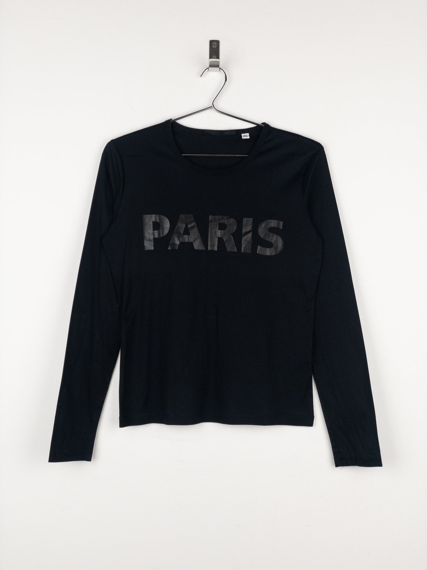 Helmut Lang AW02 ‘Paris’ Print Backstage Longsleeve Shirt