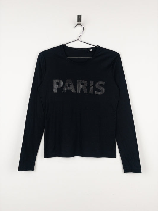 Helmut Lang AW02 ‘Paris’ Print Backstage Longsleeve Shirt