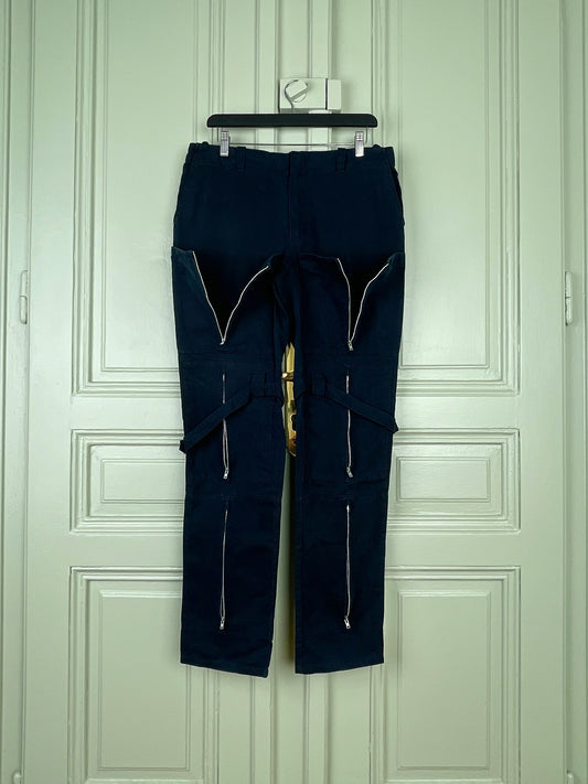 Helmut Lang AW99 Multi-Zipper Bondage Flight Cargo Pants – photo 3