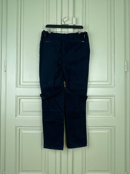 Helmut Lang AW99 Multi-Zipper Bondage Flight Cargo Pants