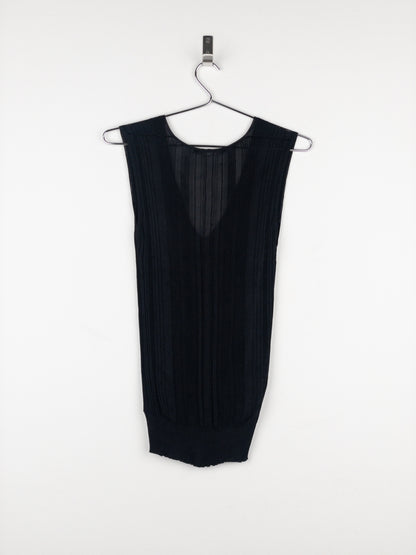 Gucci by Tom Ford 1990s See Through Knit Tank Top