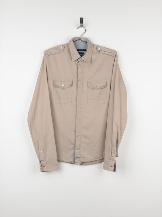 Gucci by Tom Ford 1990s Military Button-Up Shirt