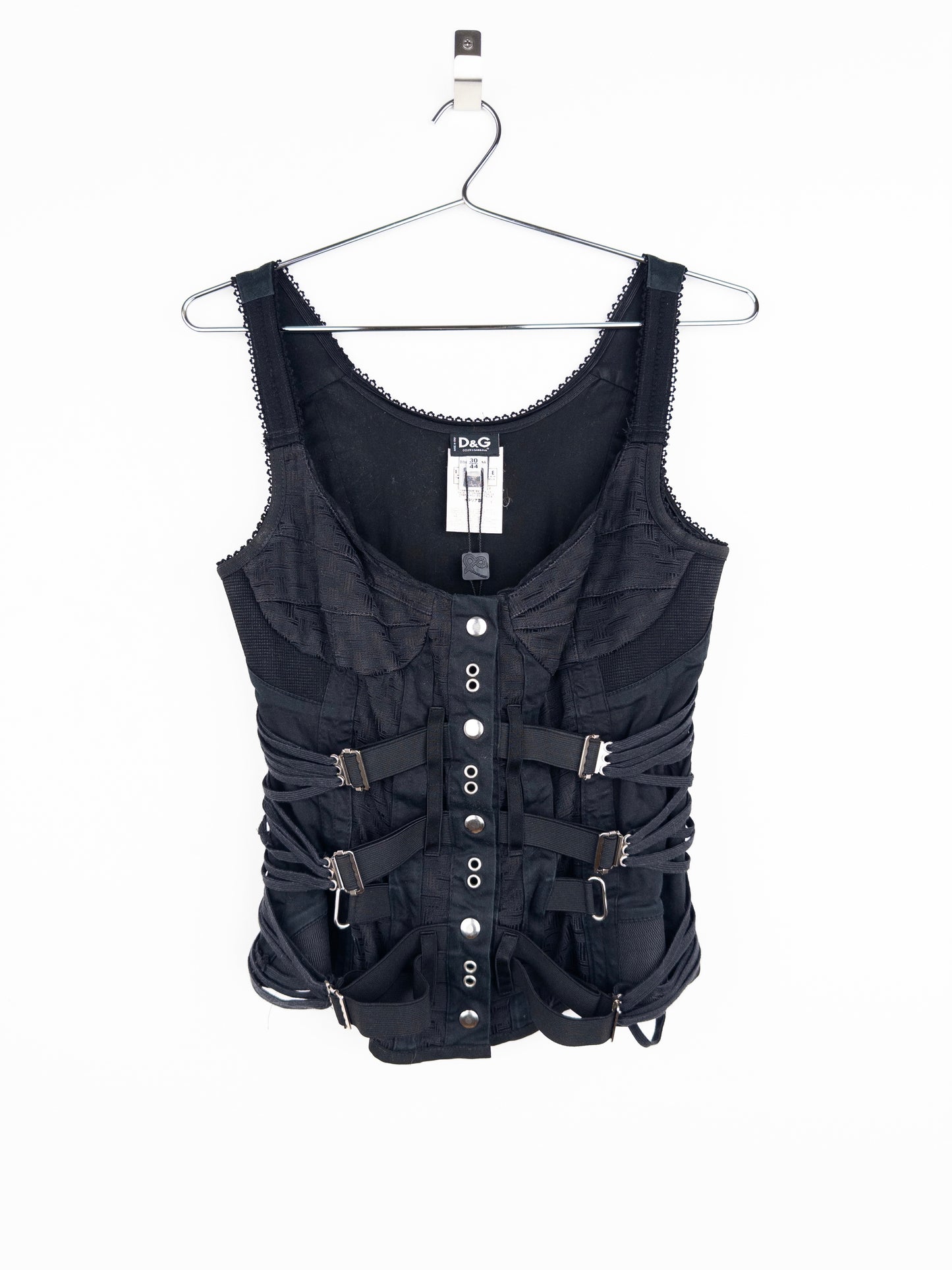 Dolce & Gabbana SS03 Bondage Corset Bustier