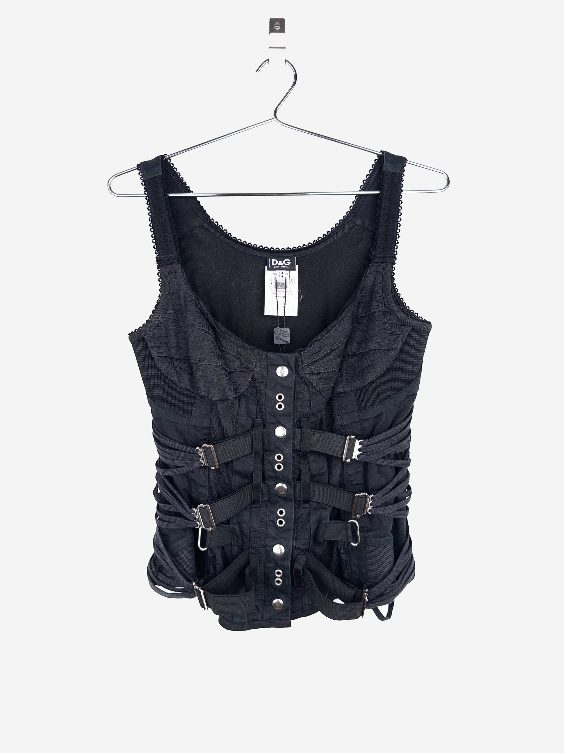Dolce & Gabbana SS03 Bondage Corset Bustier – photo 7