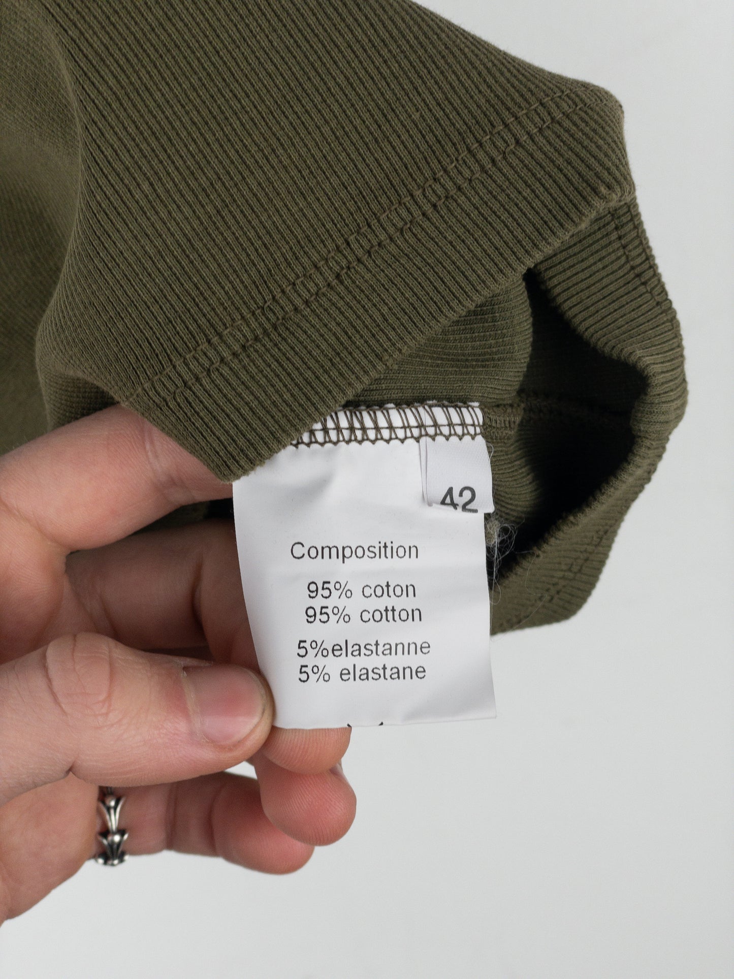 Balmain by Decarnin Distressed Ribbed Tank Top