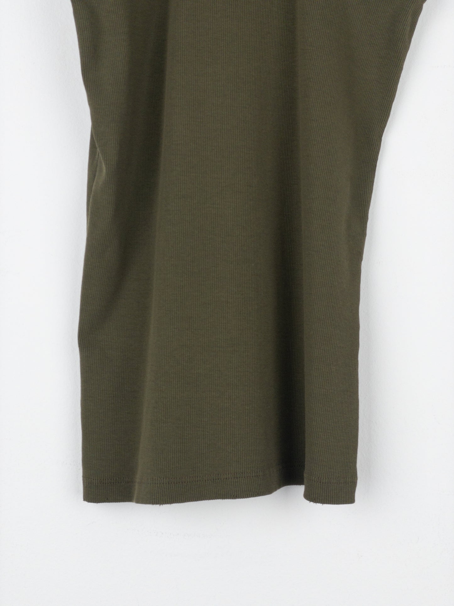 Balmain by Decarnin Distressed Ribbed Tank Top