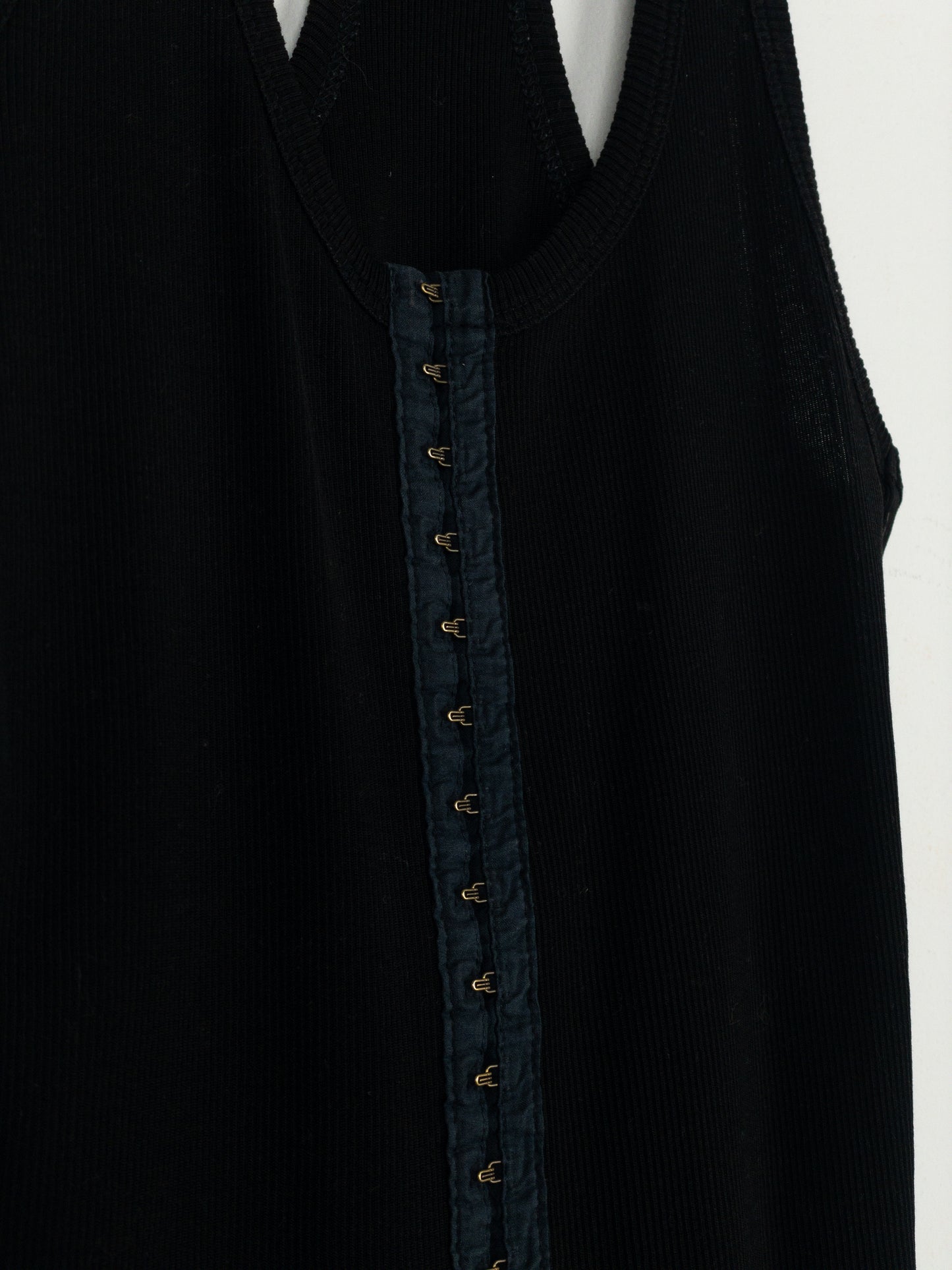 Gucci by Tom Ford SS01 Ribbed Corset Tank Top