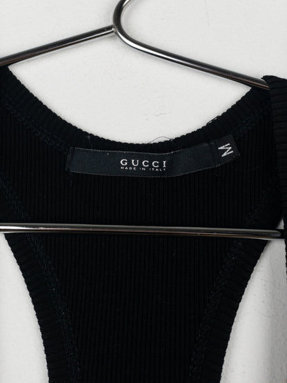 Gucci by Tom Ford SS01 Ribbed Corset Tank Top