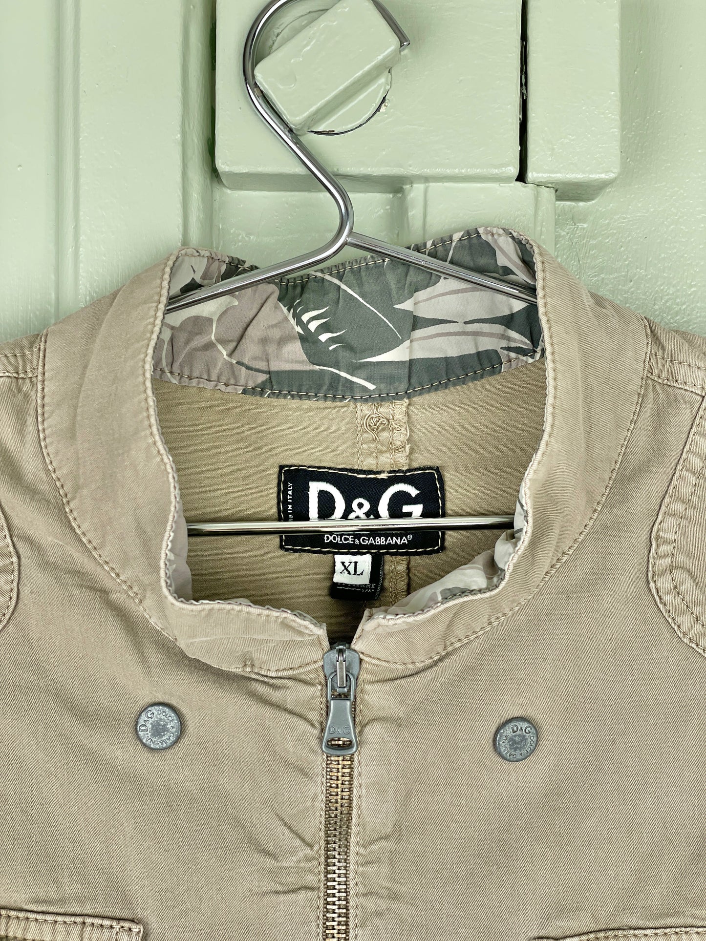 Dolce & Gabbana SS03 Military Cargo Jacket