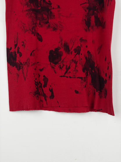 Balmain by Decarnin SS11 Bloodstain Punk Tank Top