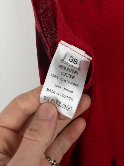 Balmain by Decarnin SS11 Bloodstain Punk Tank Top