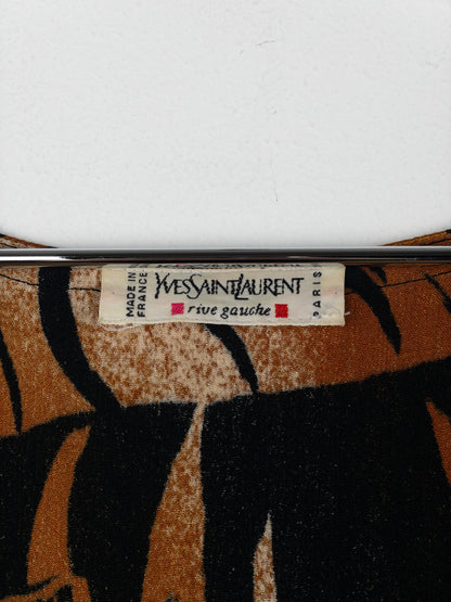 Yves Saint Laurent Rive Gauche by Tom Ford Tiger Print Tank Top
