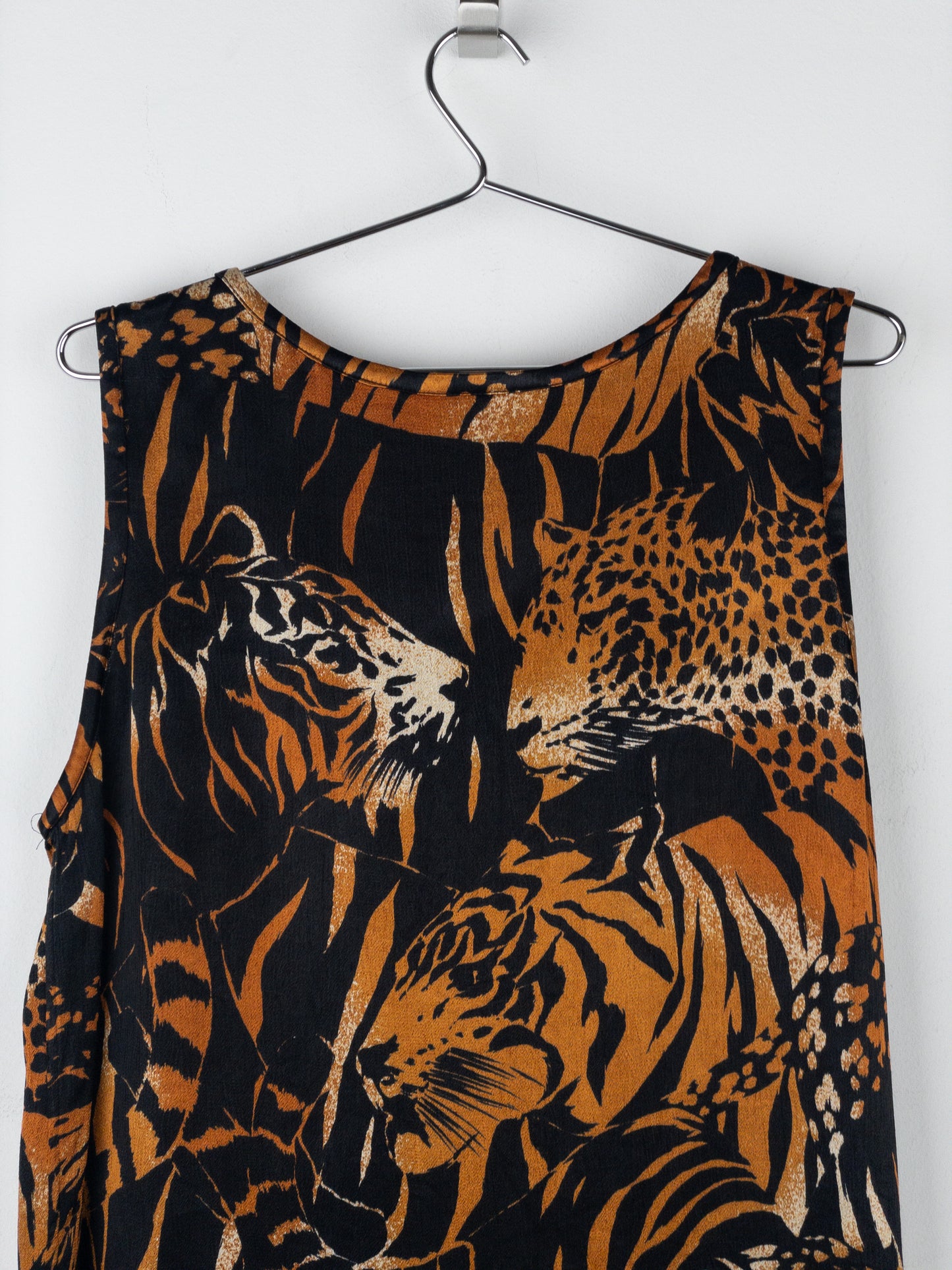 Yves Saint Laurent Rive Gauche by Tom Ford Tiger Print Tank Top
