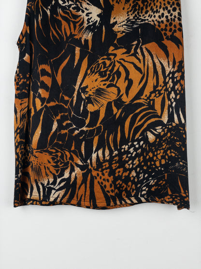 Yves Saint Laurent Rive Gauche by Tom Ford Tiger Print Tank Top