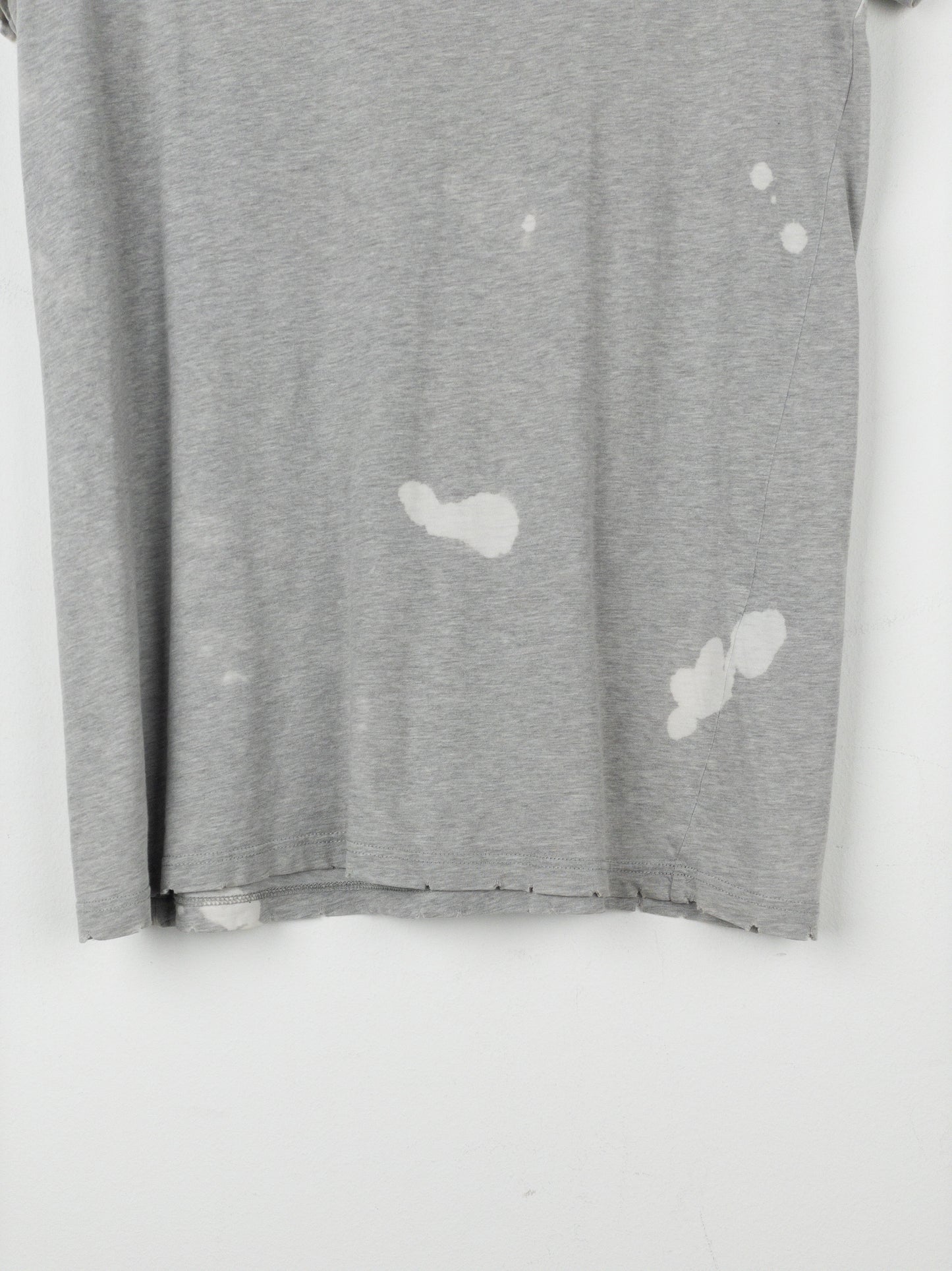 Balmain by Decarnin AW10 Distressed Bleach Stain T-Shirt