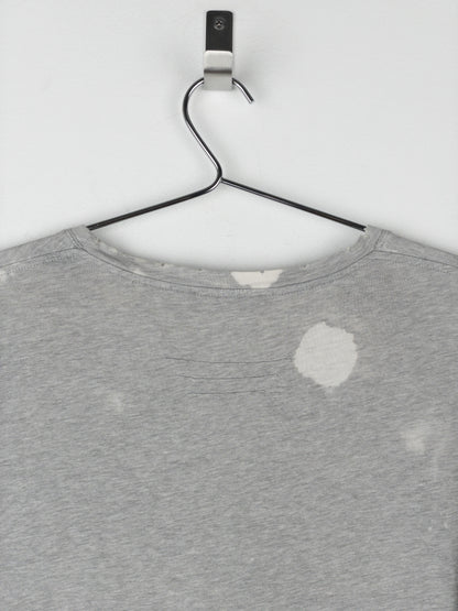 Balmain by Decarnin AW10 Distressed Bleach Stain T-Shirt