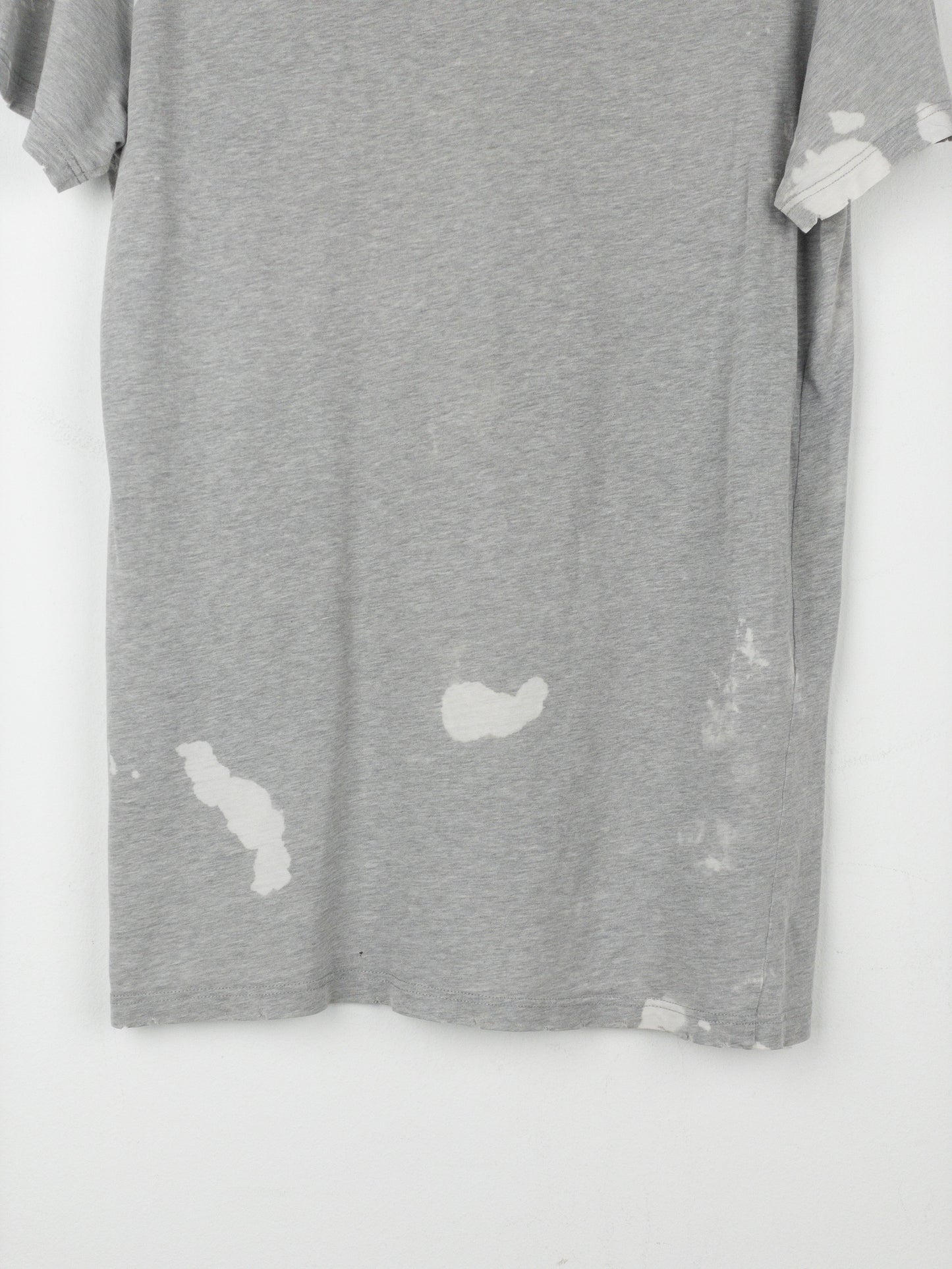 Balmain by Decarnin AW10 Distressed Bleach Stain T-Shirt