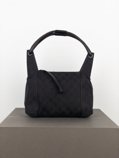 Gucci by Tom Ford 2000s Monogram Hobo Shoulder Bag