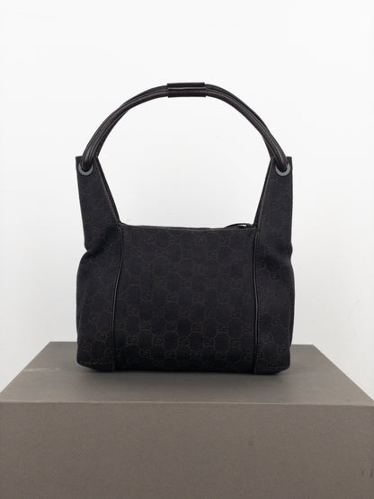 Gucci by Tom Ford 2000s Monogram Hobo Shoulder Bag