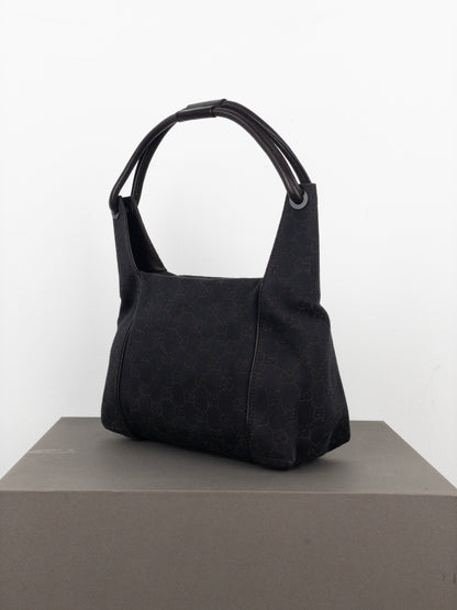 Gucci by Tom Ford 2000s Monogram Hobo Shoulder Bag
