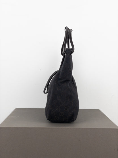 Gucci by Tom Ford 2000s Monogram Hobo Shoulder Bag
