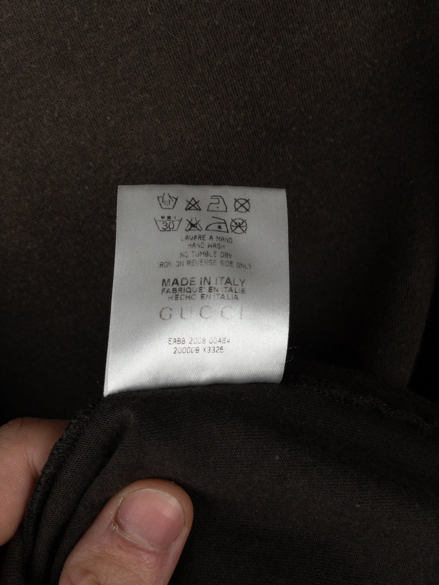 Gucci ‘Made in Italy’ Crest Print T-Shirt