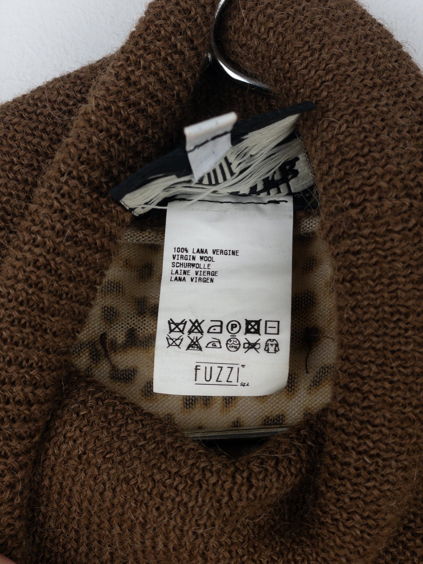 Jean Paul Gaultier AW98 Leopard Knit Mesh Turtleneck Vest Top