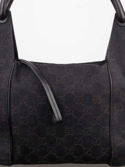Gucci by Tom Ford 2000s Monogram Hobo Shoulder Bag