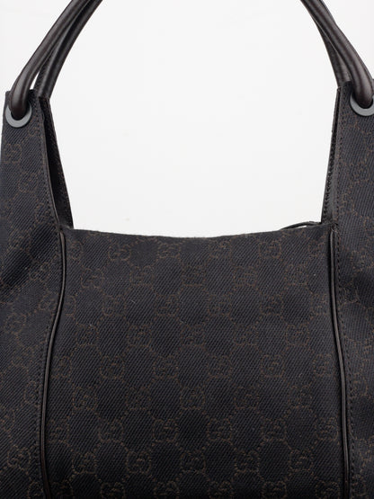 Gucci by Tom Ford 2000s Monogram Hobo Shoulder Bag