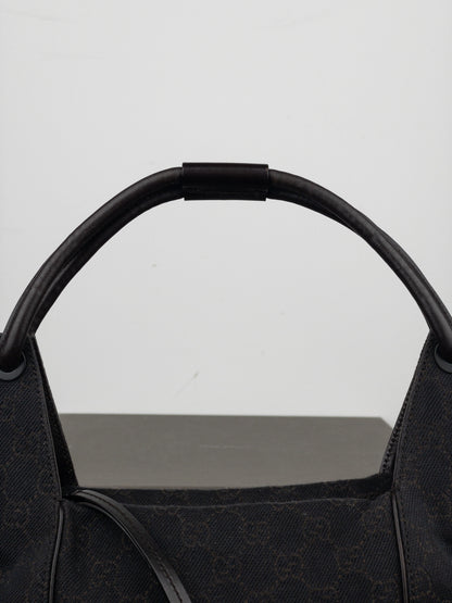 Gucci by Tom Ford 2000s Monogram Hobo Shoulder Bag