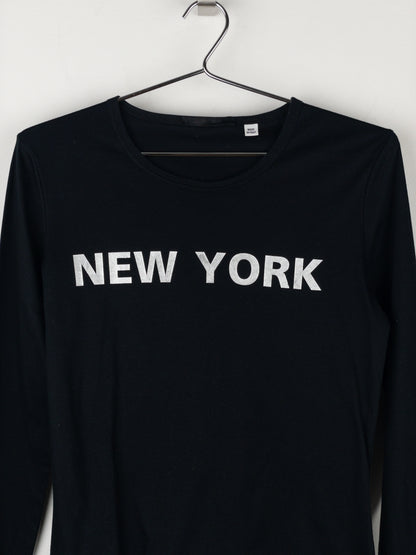 Helmut Lang AW02 ‘New York’ Print Backstage Longsleeve Shirt