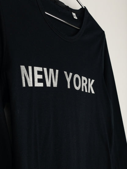 Helmut Lang AW02 ‘New York’ Print Backstage Longsleeve Shirt