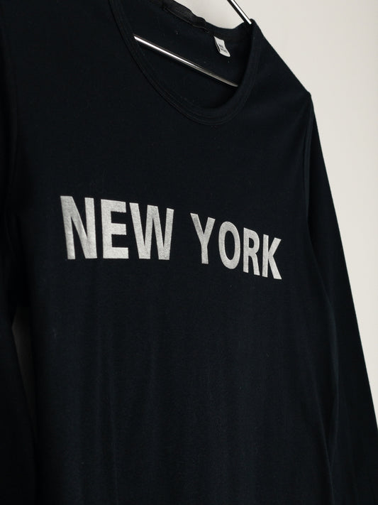 Helmut Lang AW02 ‘New York’ Print Backstage Longsleeve Shirt – photo 5