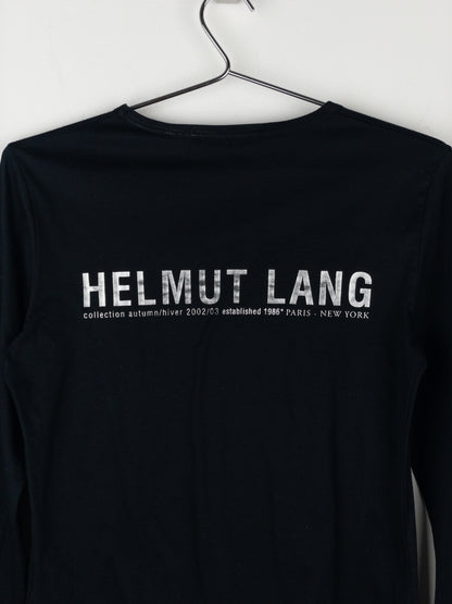 Helmut Lang AW02 ‘New York’ Print Backstage Longsleeve Shirt