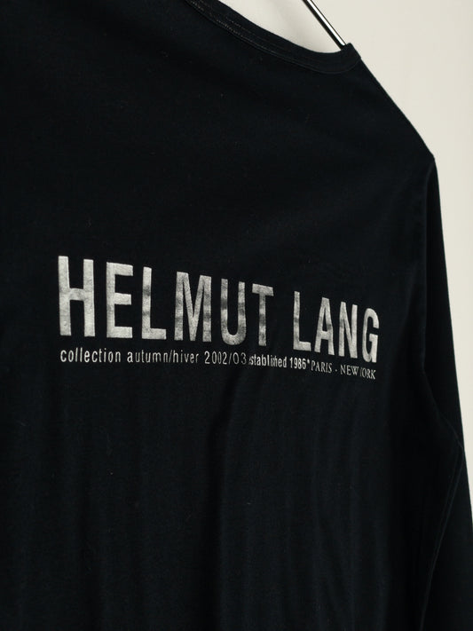 Helmut Lang AW02 ‘New York’ Print Backstage Longsleeve Shirt – photo 8
