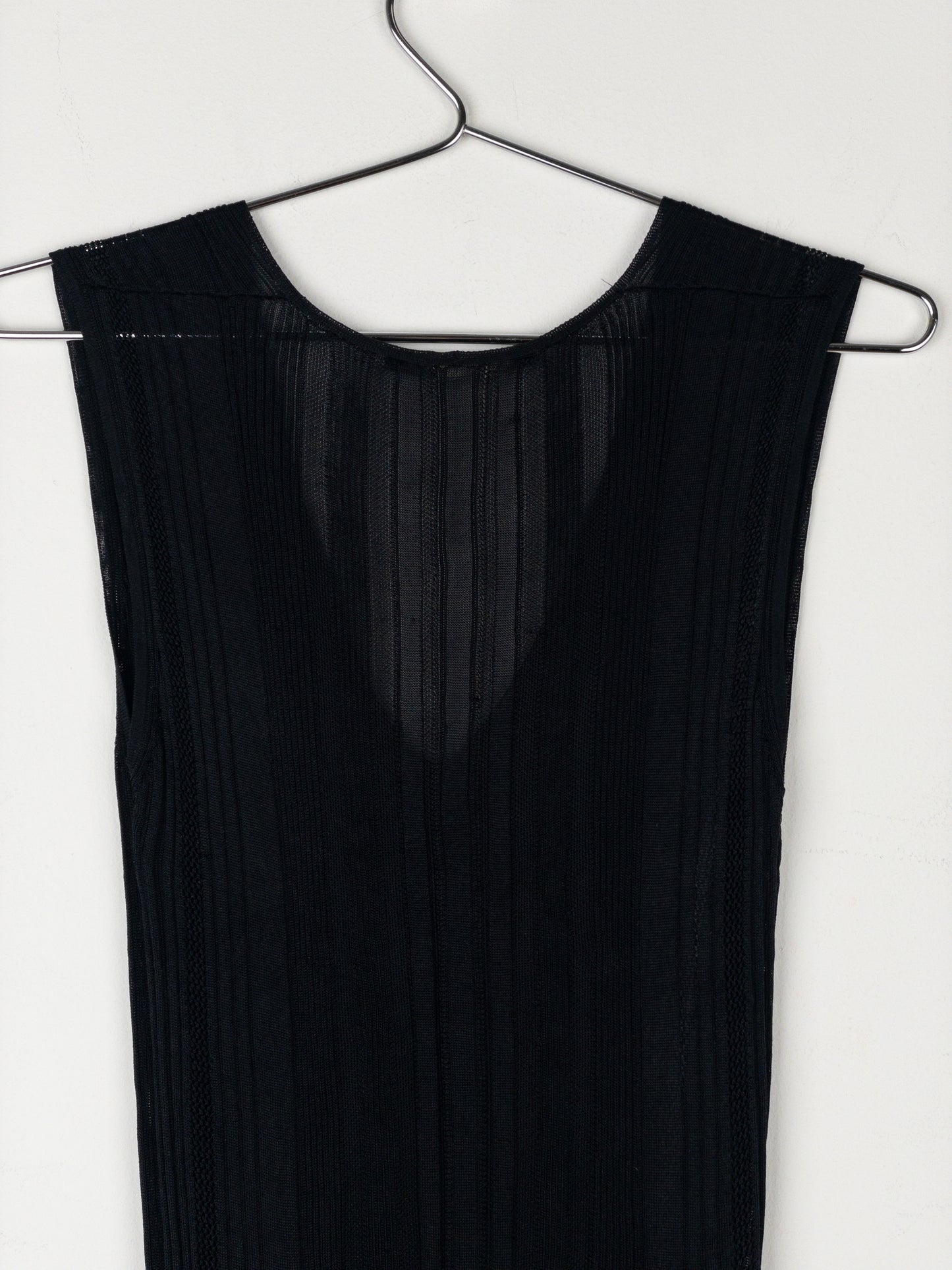 Gucci by Tom Ford 1990s See Through Knit Tank Top