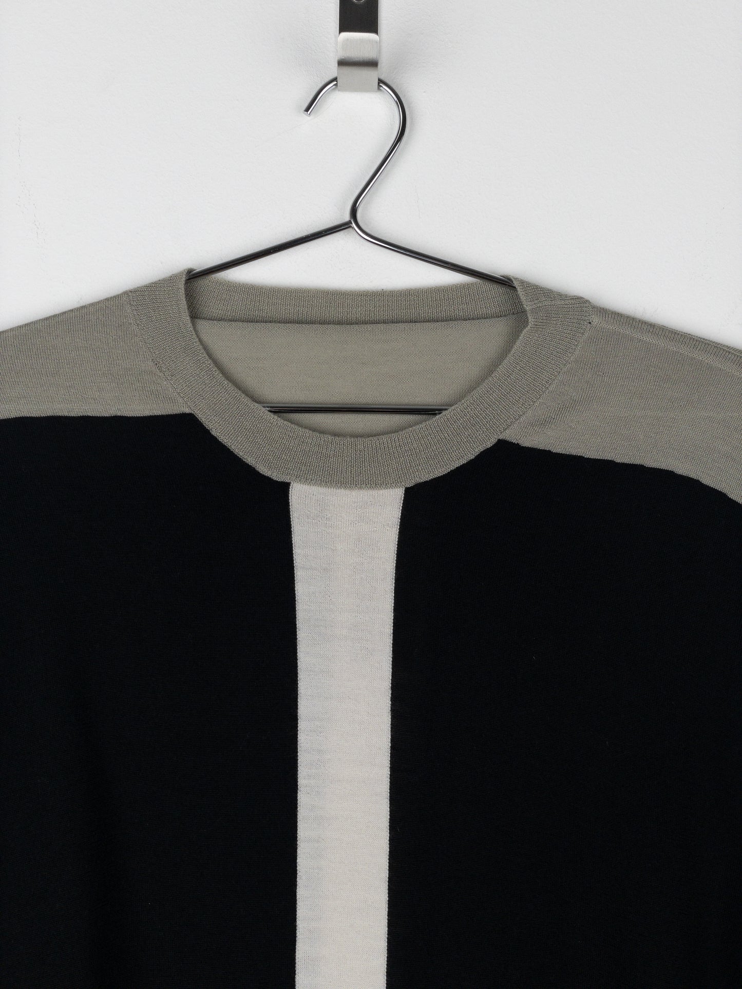 Rick Owens SS09 ‘Strutter’ Sample Geometric Knit Sweater