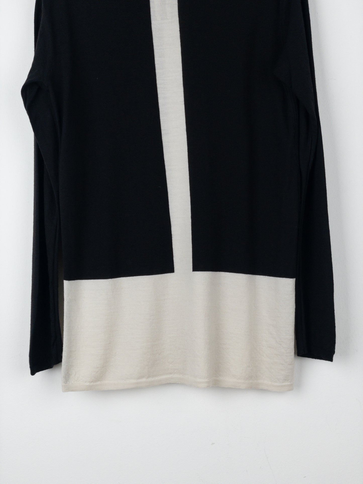 Rick Owens SS09 ‘Strutter’ Sample Geometric Knit Sweater