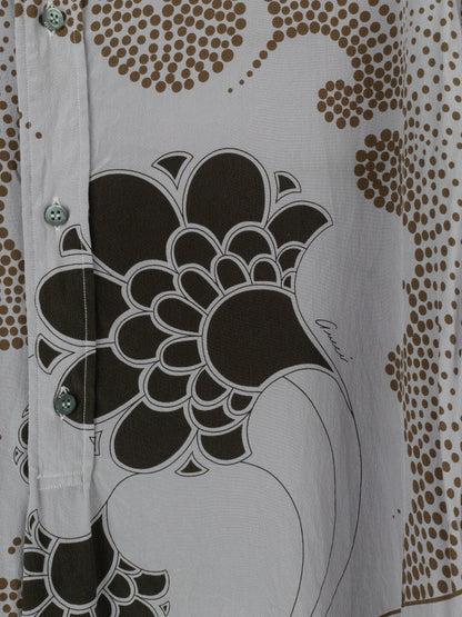 Gucci by Tom Ford SS99 Japanese Floral Button-Up Shirt