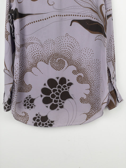 Gucci by Tom Ford SS99 Japanese Floral Button-Up Shirt – photo 8