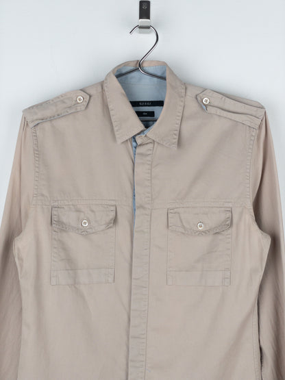 Gucci by Tom Ford 1990s Military Button-Up Shirt