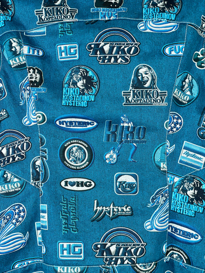 Kiko Kostadinov x Hysteric Glamour Print Multi-Zipper Denim Jacket