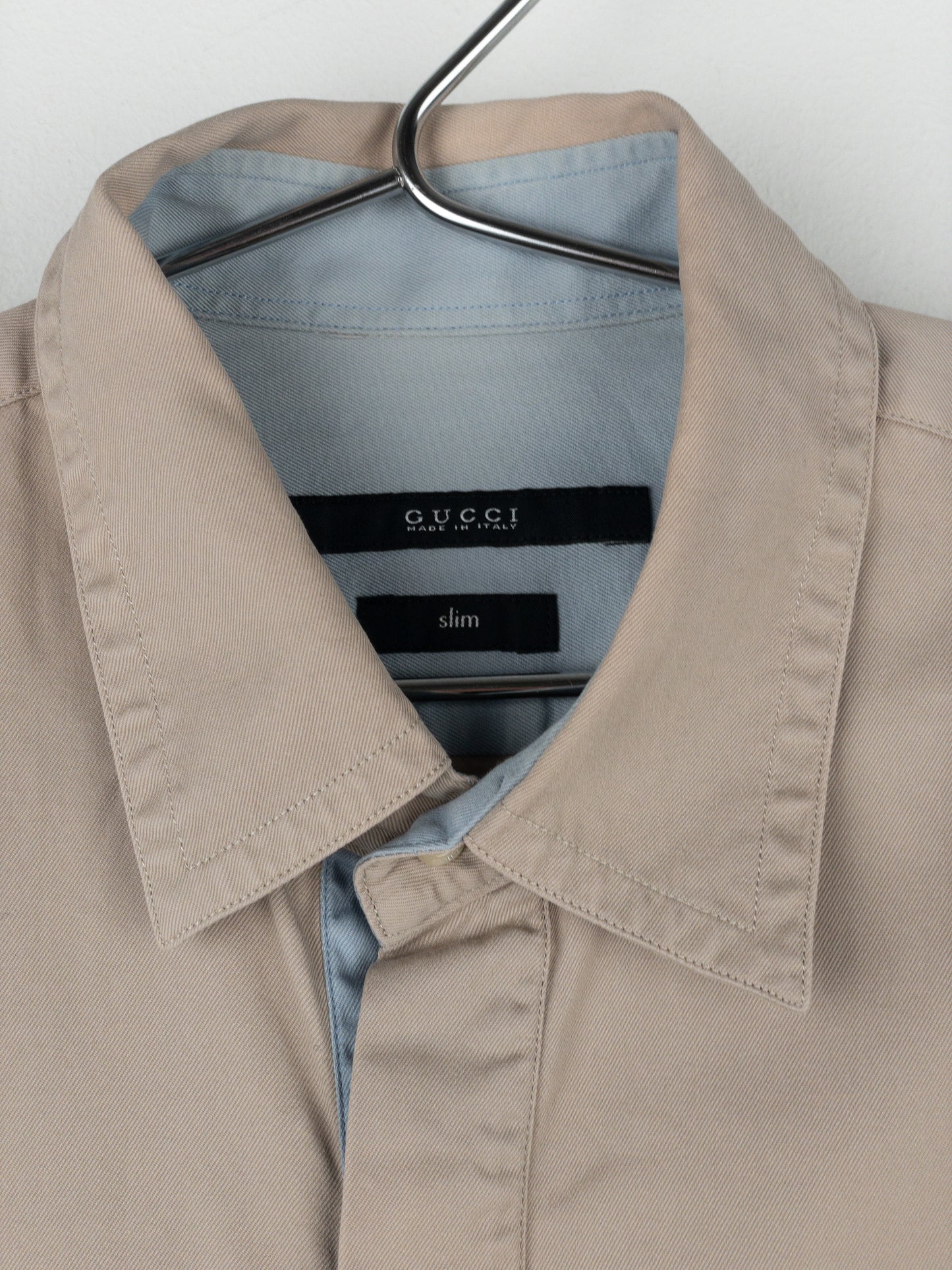 Gucci by Tom Ford 1990s Military Button-Up Shirt