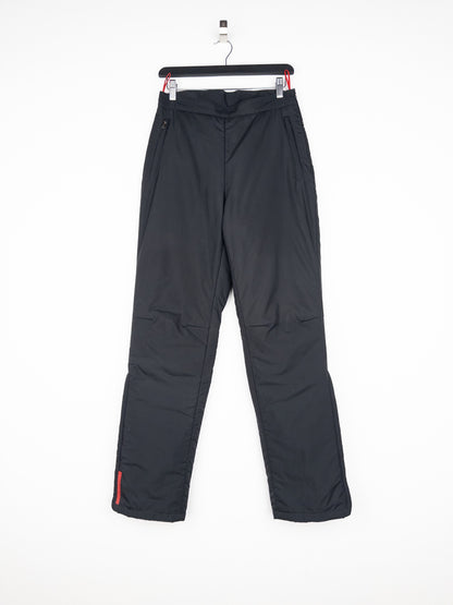 Prada 2000s Linea Rossa Red Tab Padded Astro Ski Pants