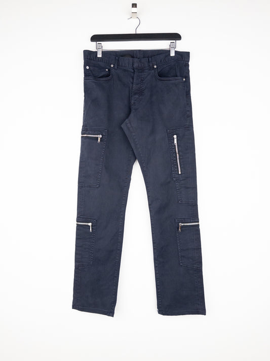 Dior Homme by Kim Jones Multi-Zipper Cargo Workwear Pants