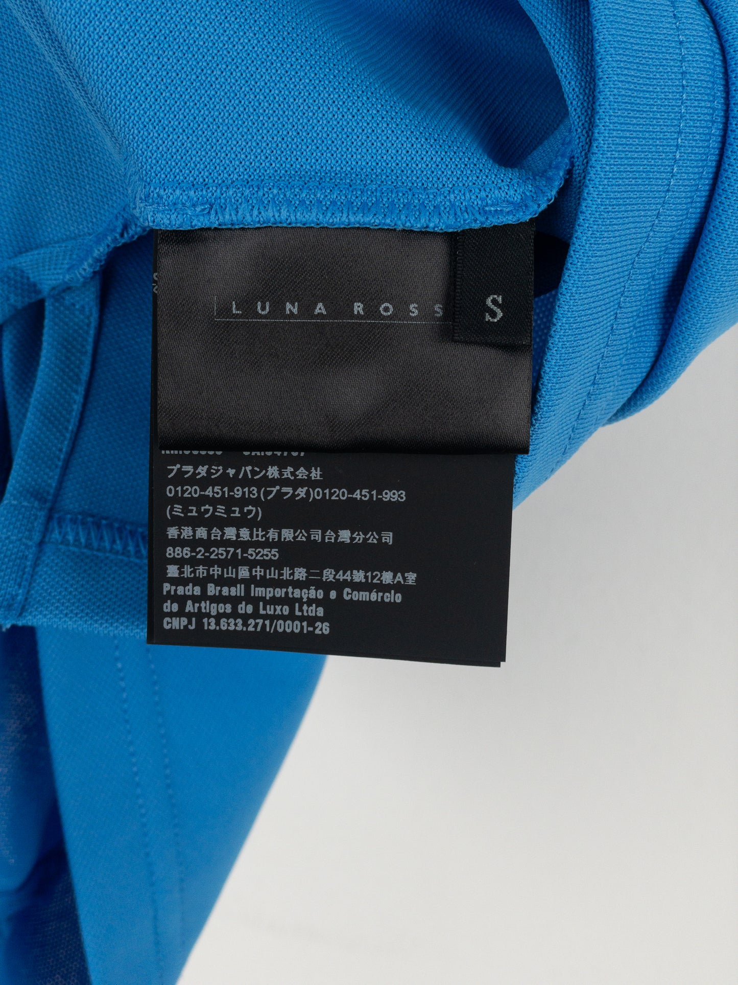 Prada Luna Rossa 2019 American Cup Sailing Polo Shirt