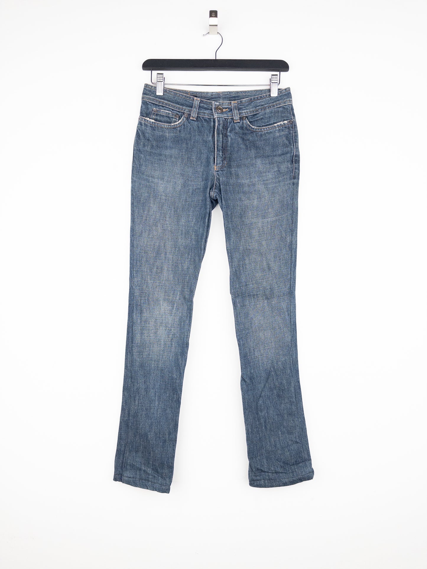 Gucci by Tom Ford SS02 Flared Sanded Bootcut Denim Jeans